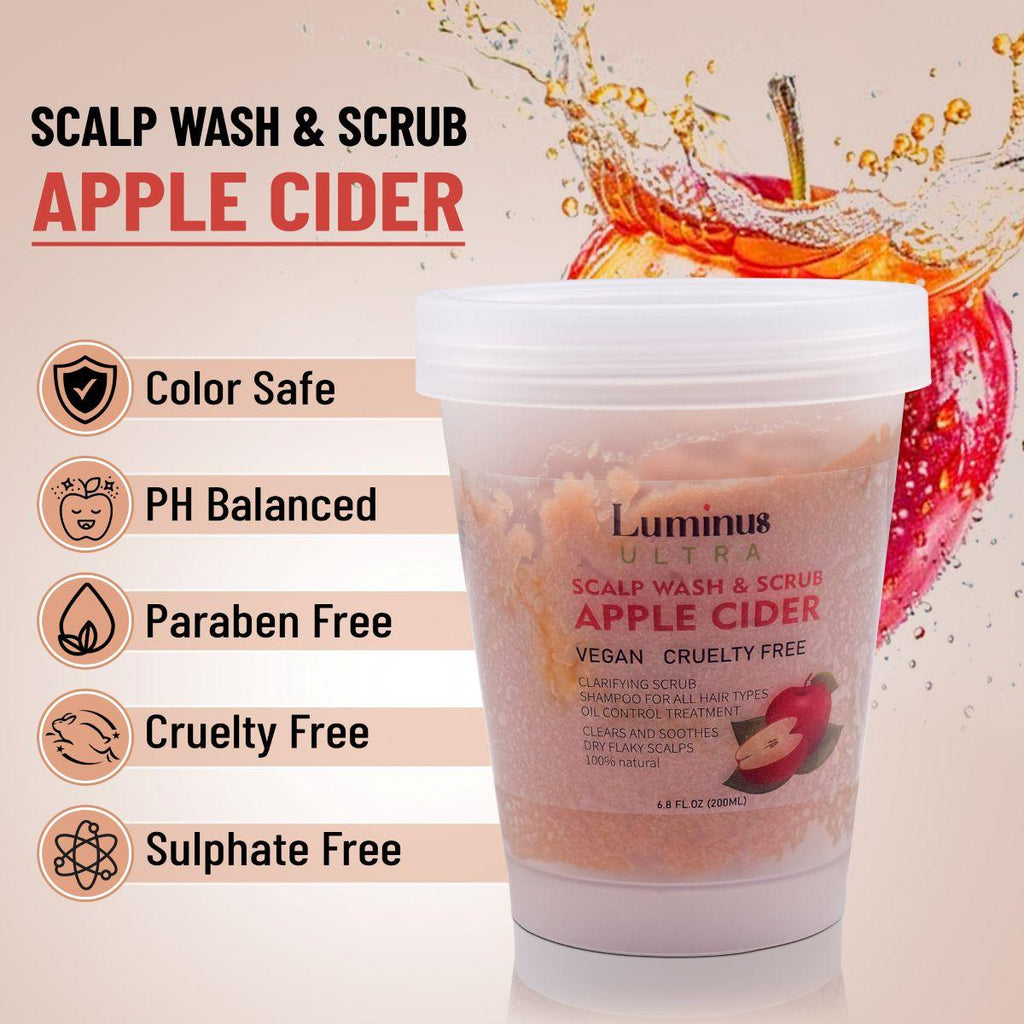 Apple Cider Scalp Wash Treatment