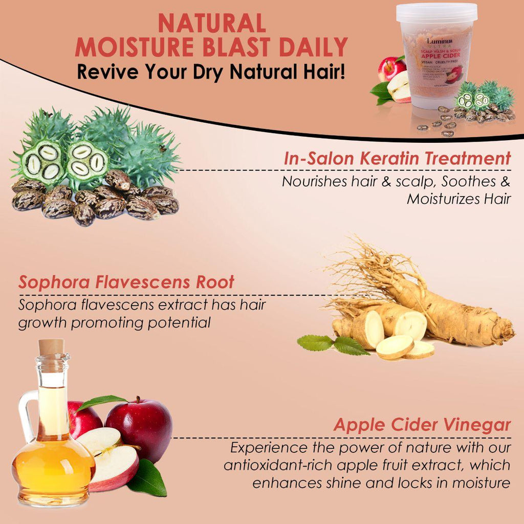 Apple Cider Scalp Wash Treatment