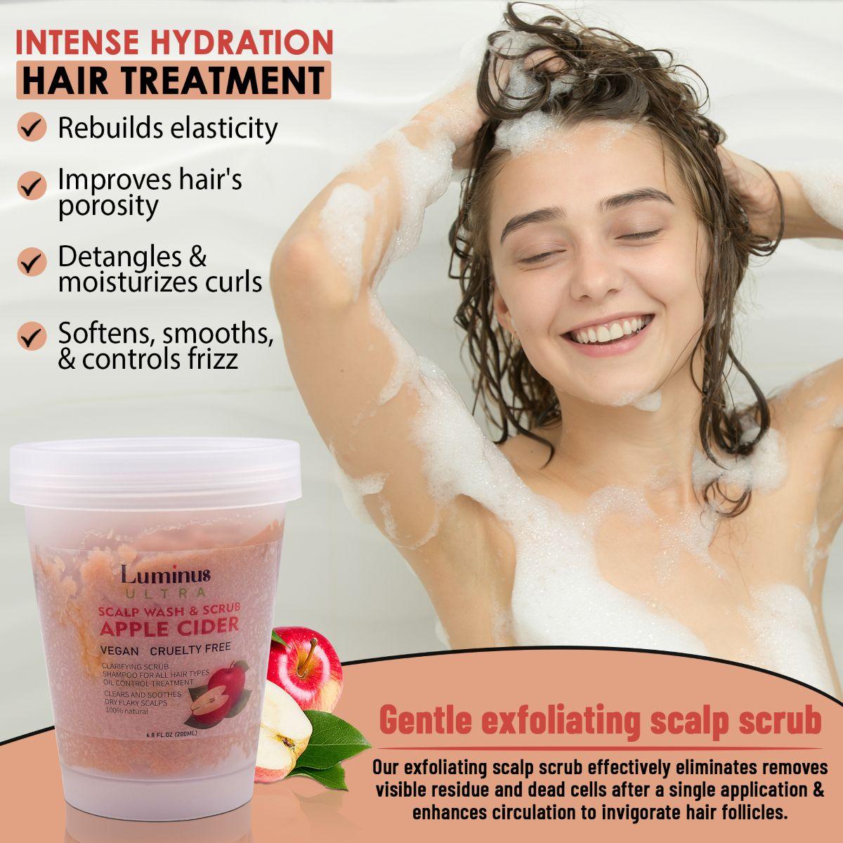 Apple Cider Scalp Wash Treatment