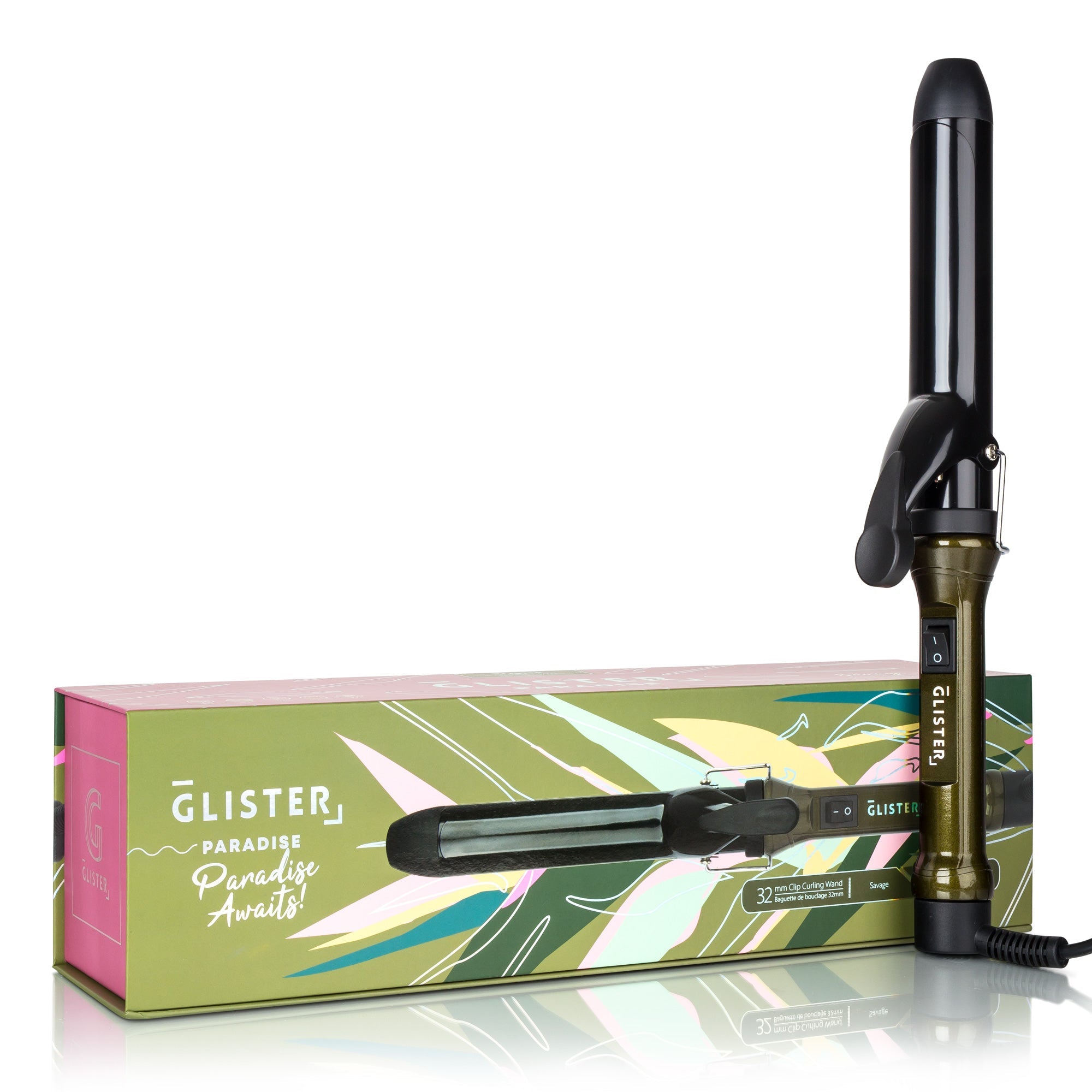Paradise 32mm Max Volume Clip Curling Wand