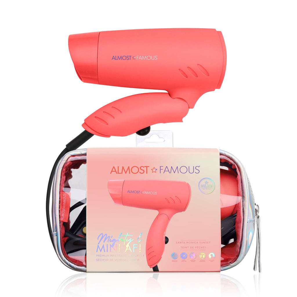 "Blown Voyage" 2-Piece Set - Orange/White Dryer and Selfie Light