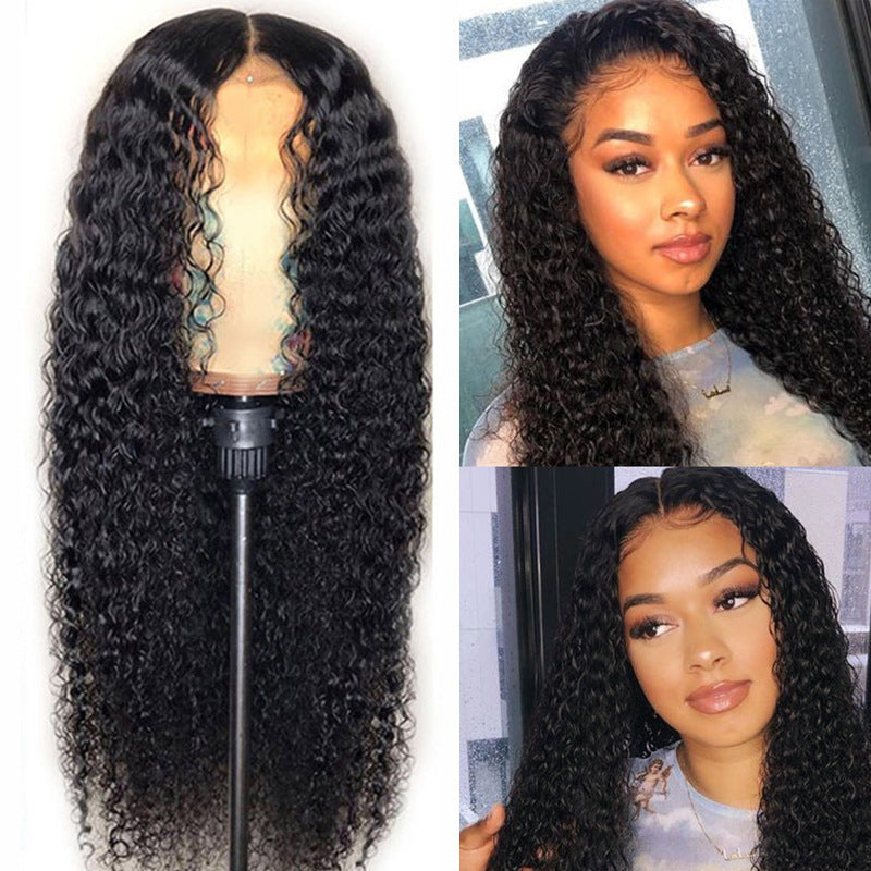 African Small Curly Hair Synthetic Wig