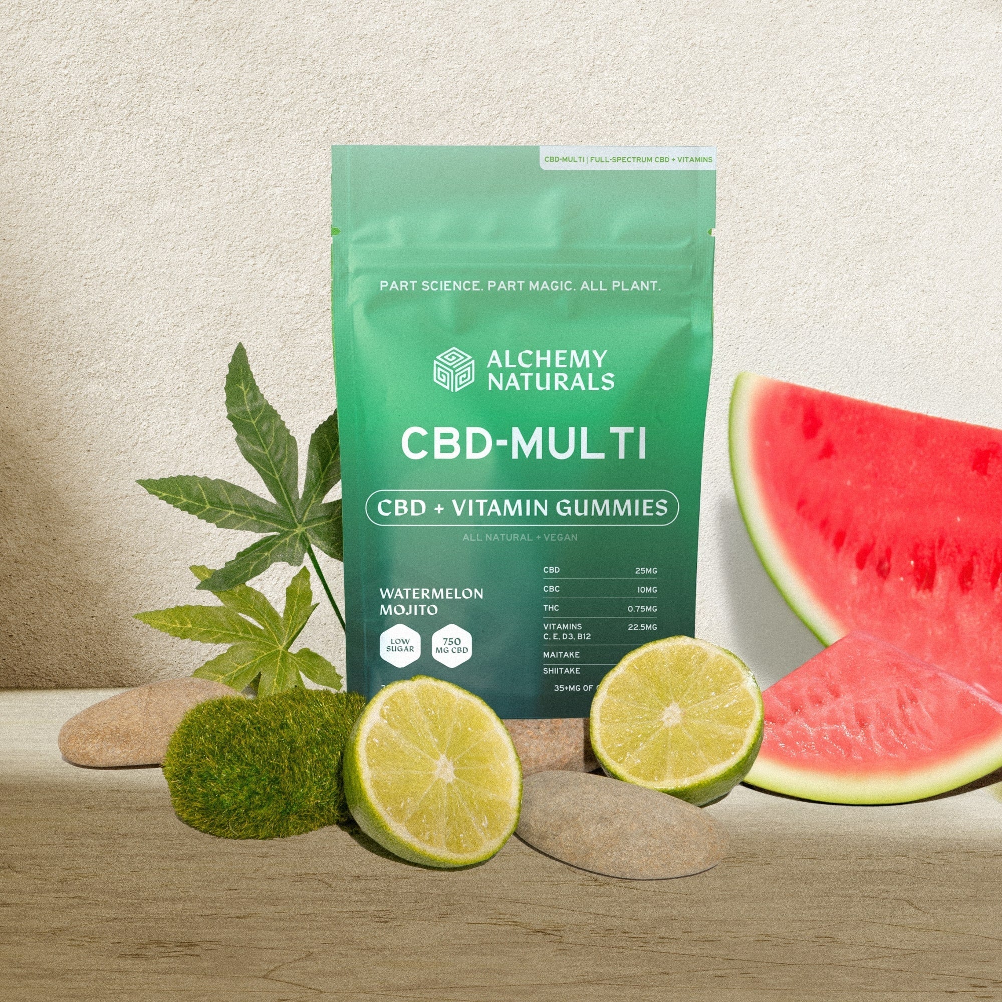 6-Pack: CBD Multi-Vitamin Gummies