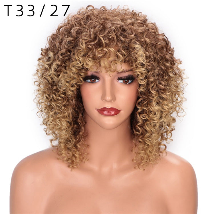 Curly Long High Temperature Wire Wig