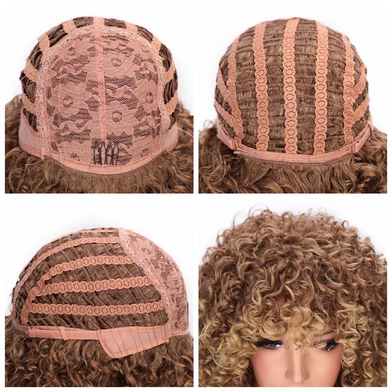 Curly Long High Temperature Wire Wig