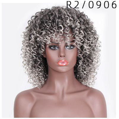Curly Long High Temperature Wire Wig