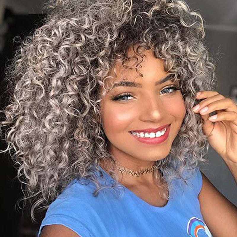 Curly Long High Temperature Wire Wig