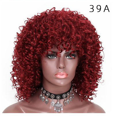 Curly Long High Temperature Wire Wig