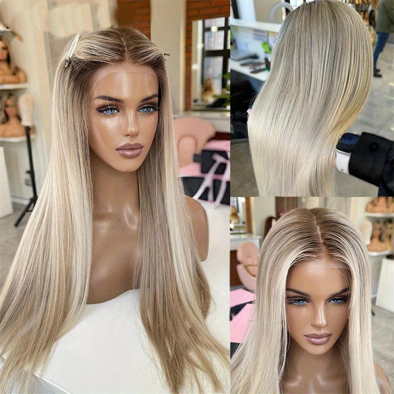 Elegant Ombre Lace Front Wig-0