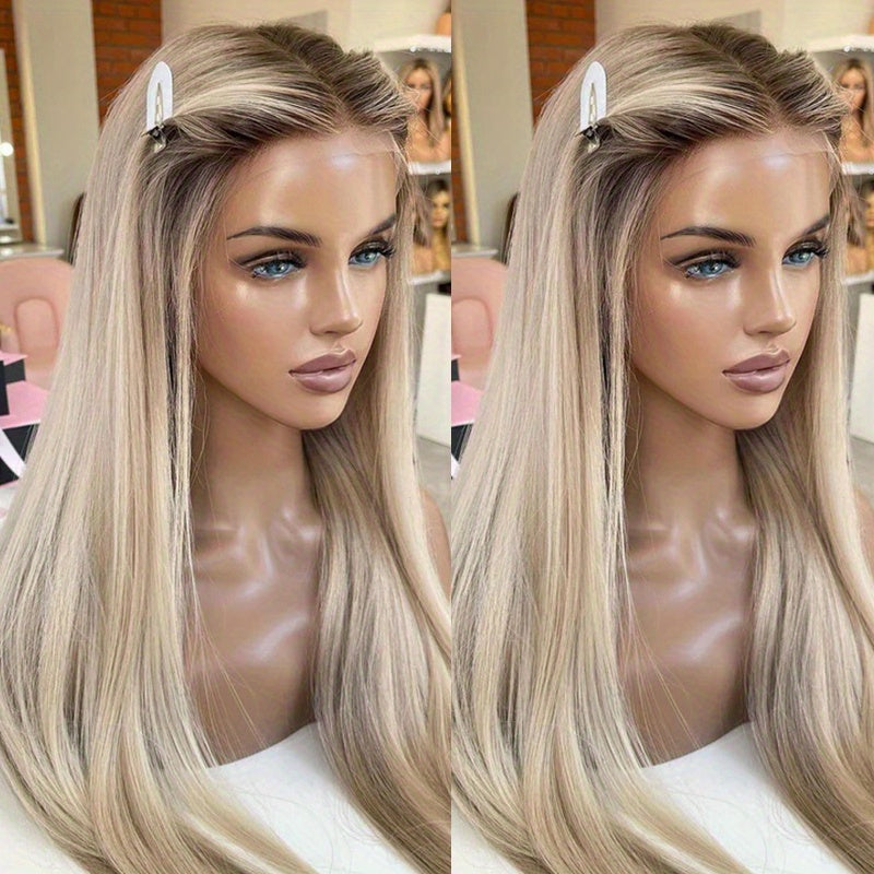 Elegant Ombre Lace Front Wig-1