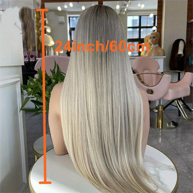 Elegant Ombre Lace Front Wig-4