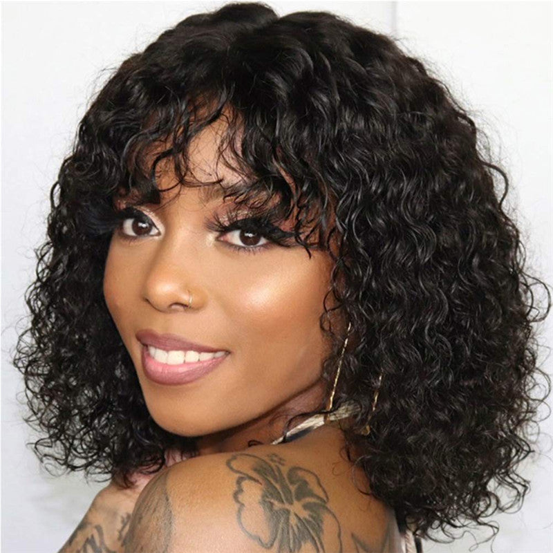 Exotic Style Short Curly Wig for Women