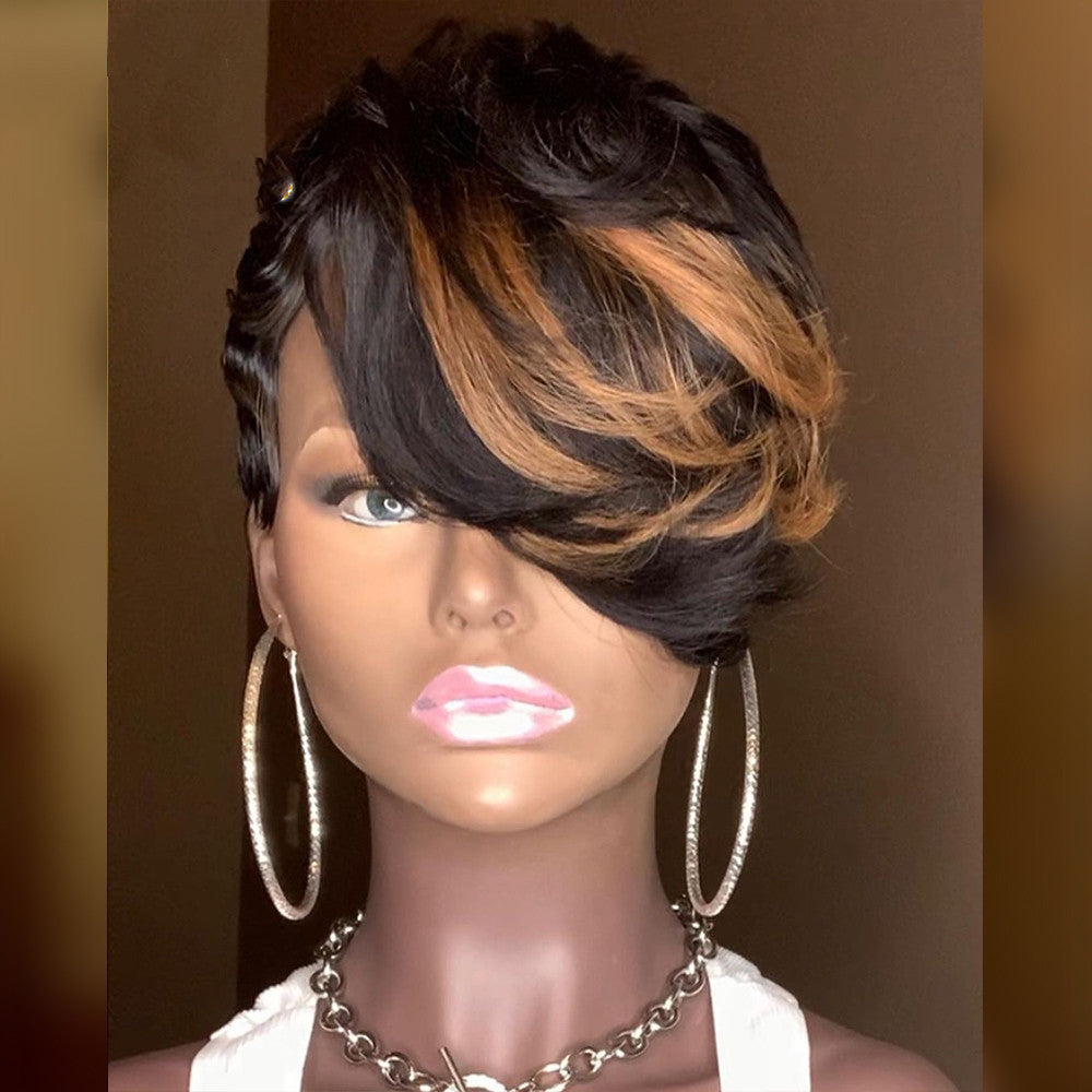 Gradient Short Blond Wig