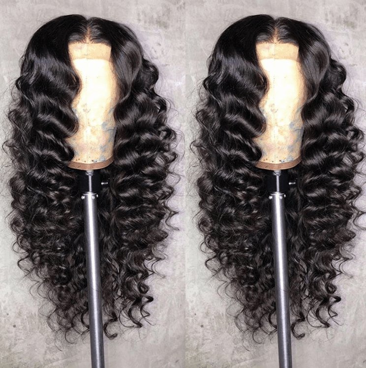 Indian Loose Deep Wave 360 Lace Frontal Wigs for Women-1