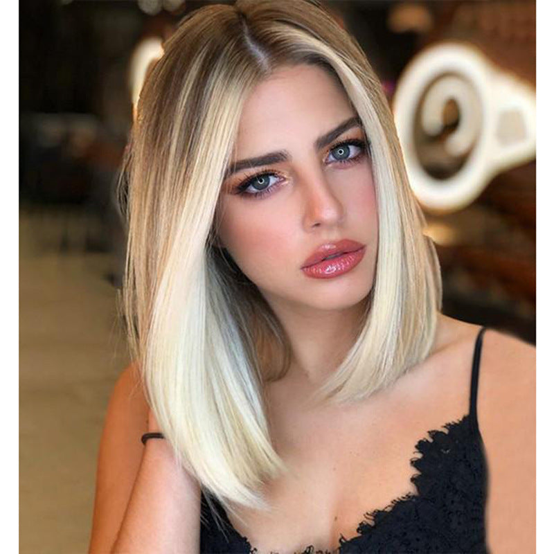 Medium Bob Gradient Women's Wig
