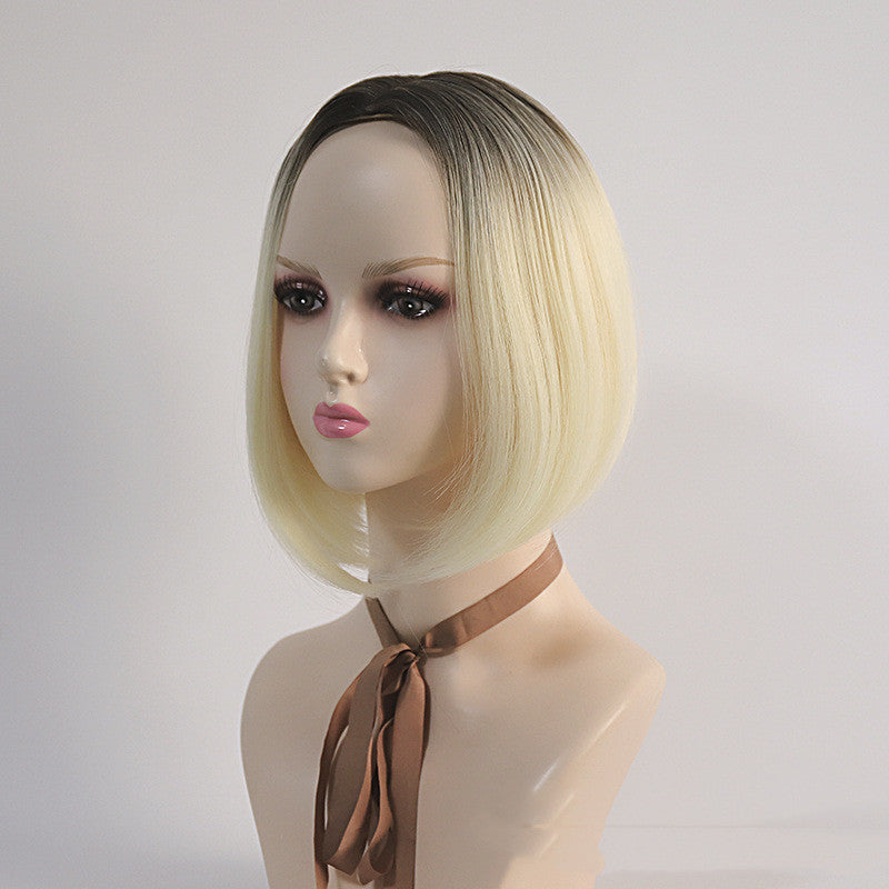 Medium Bob Gradient Women's Wig