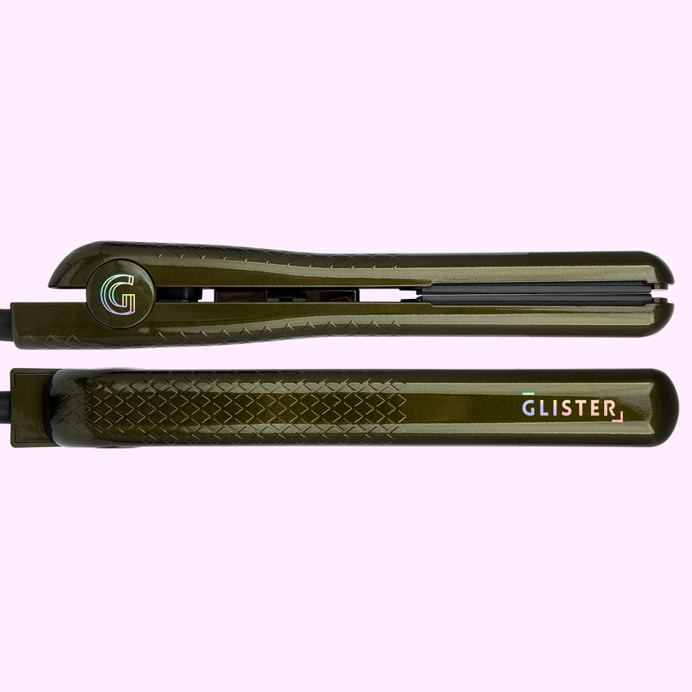 Paradise 1.25" Flat Iron with Tourmaline Gemstone Infusion