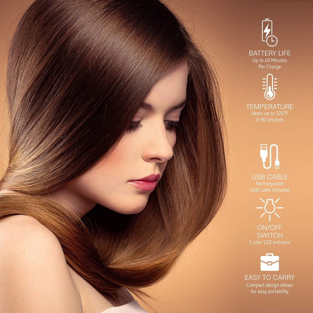 Pursonic Complete Set: USB Rechargeable & Flat Iron Duo