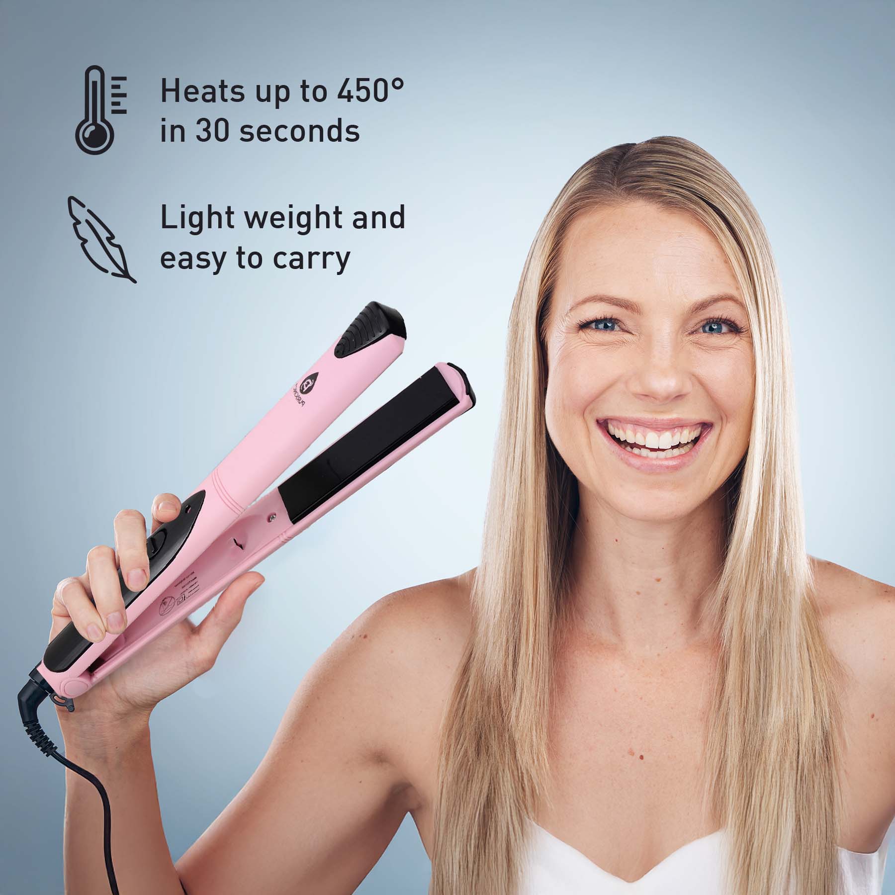 Pursonic Complete Set: USB Rechargeable & Flat Iron Duo