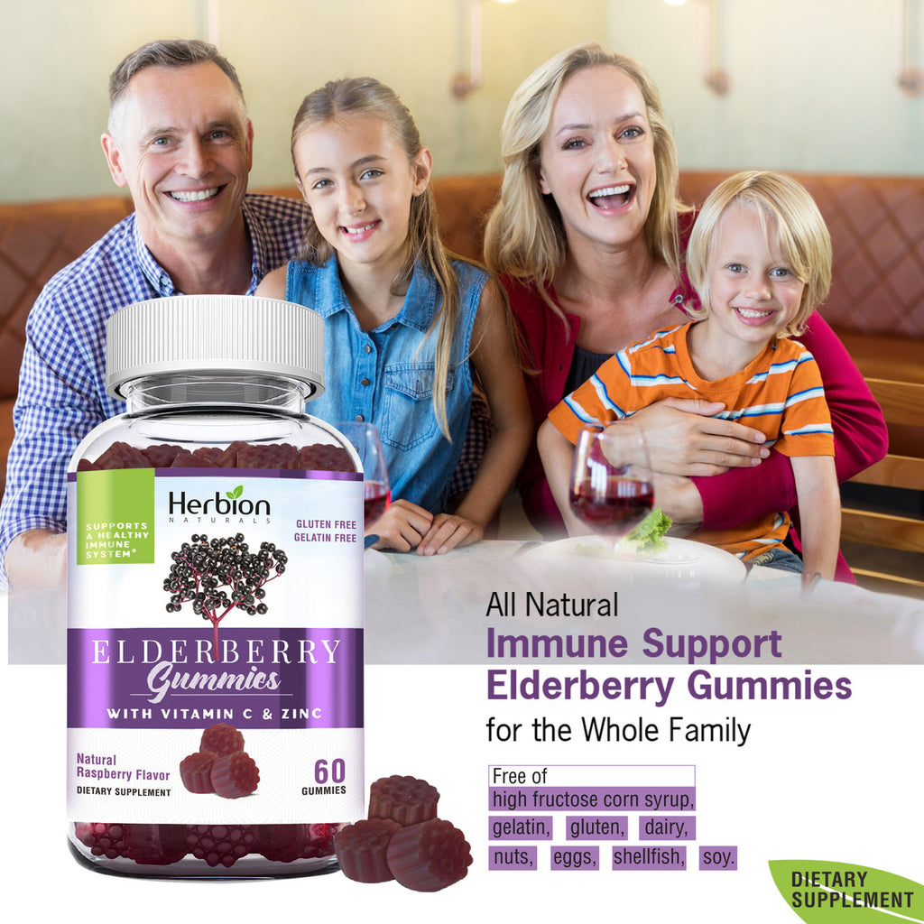 H.N. ELDERBERRY GUMMIES ( 1 X 60 CT   )