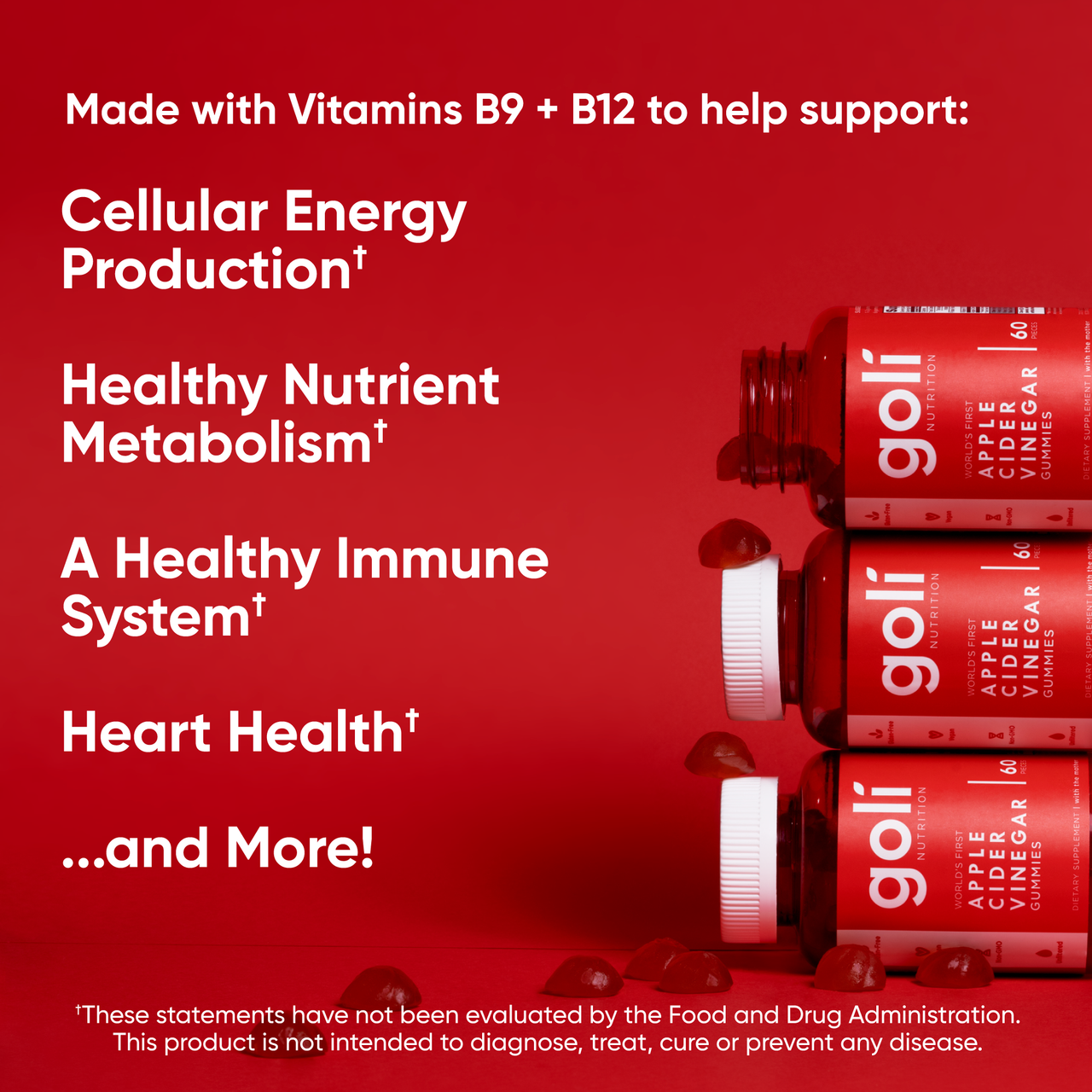 OG2 GOLI ACV GUMMIES     ( 1 X 60 CT   )