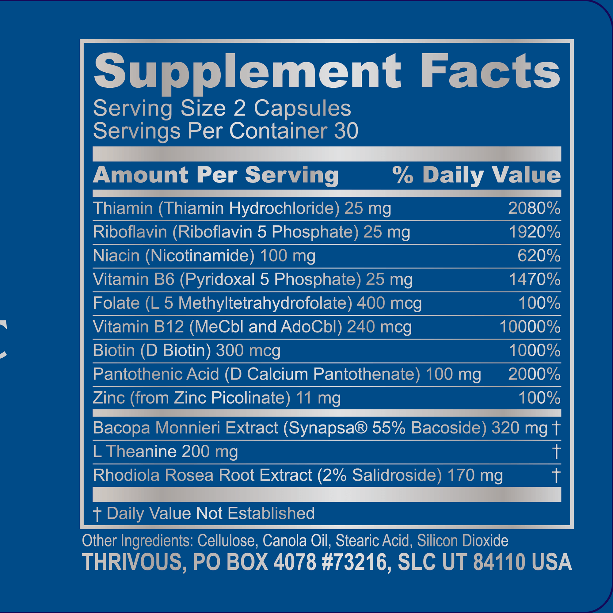 Clarity and Vitality Stack