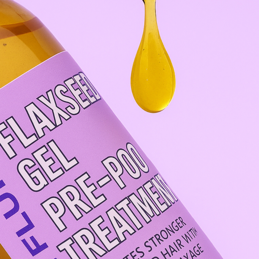 Flaxseed Gel Pre-Poo – Moisture, Slip & Easy Detangling