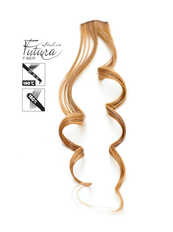 Buckled hair extension FUTURA hair 2216# Light brown