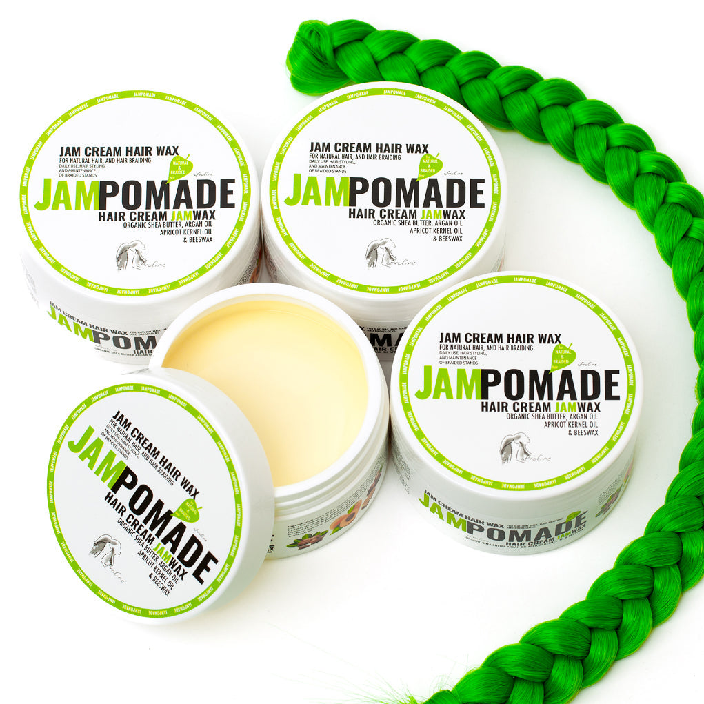JAMPOMADE cream hair wax AFROline hair wax for hair braiding