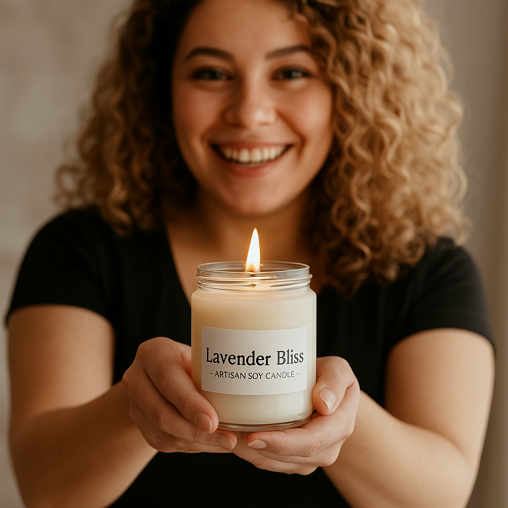 Lavender Bliss Artisan Soy Candle
