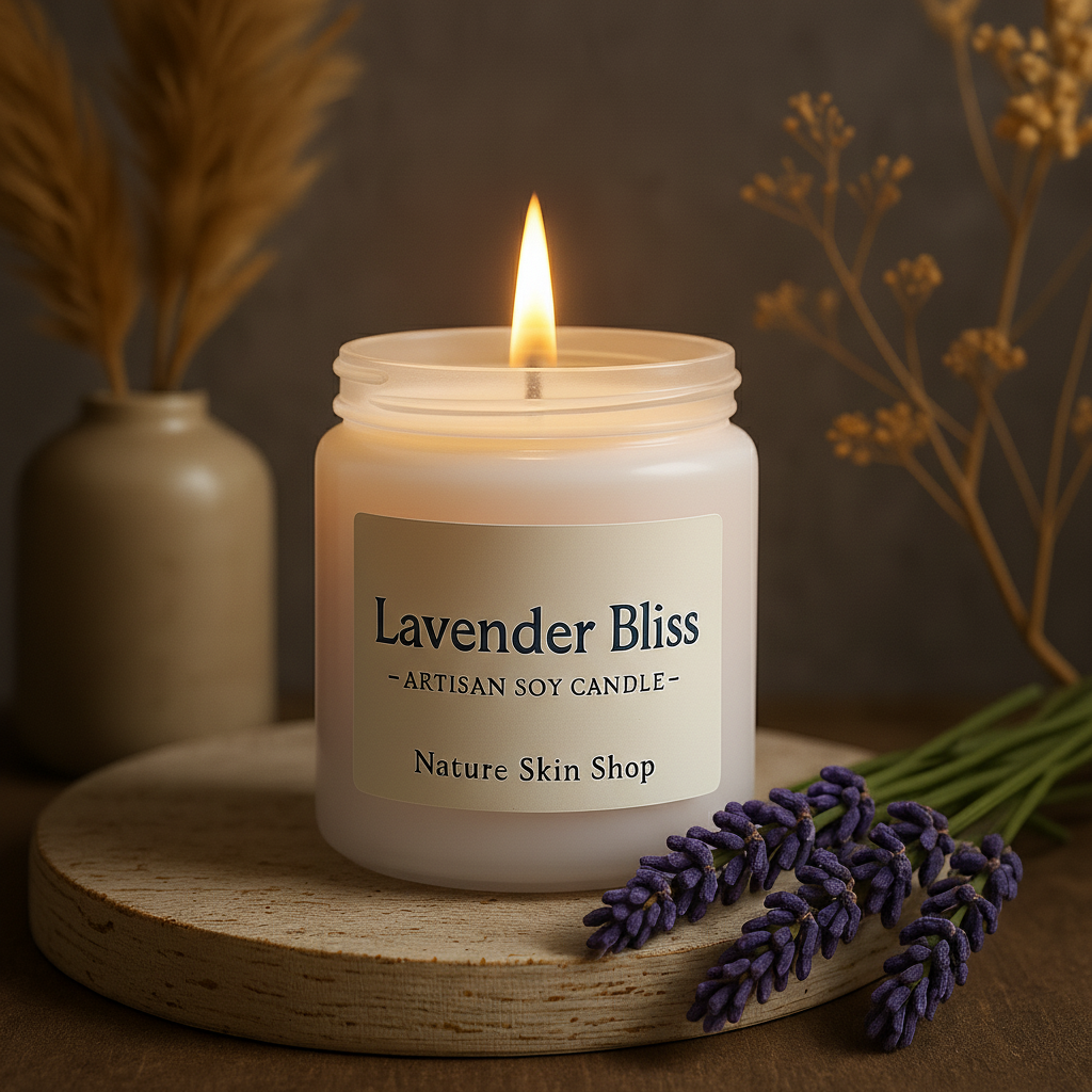 Lavender Bliss Artisan Soy Candle