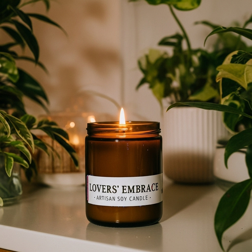 The Lovers Embrace Artisan Soy Candle