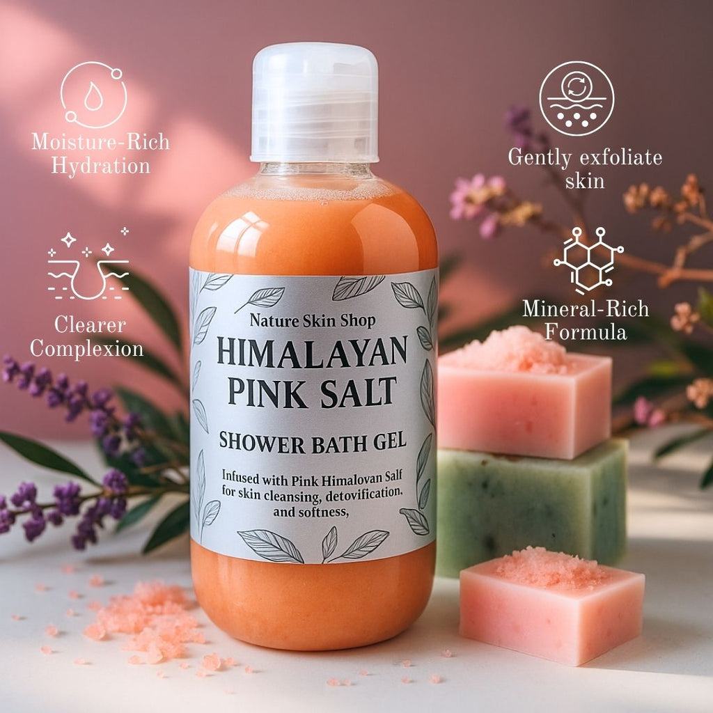 Himalayan Pink Salt Mineralizing Shower & Bath Gel