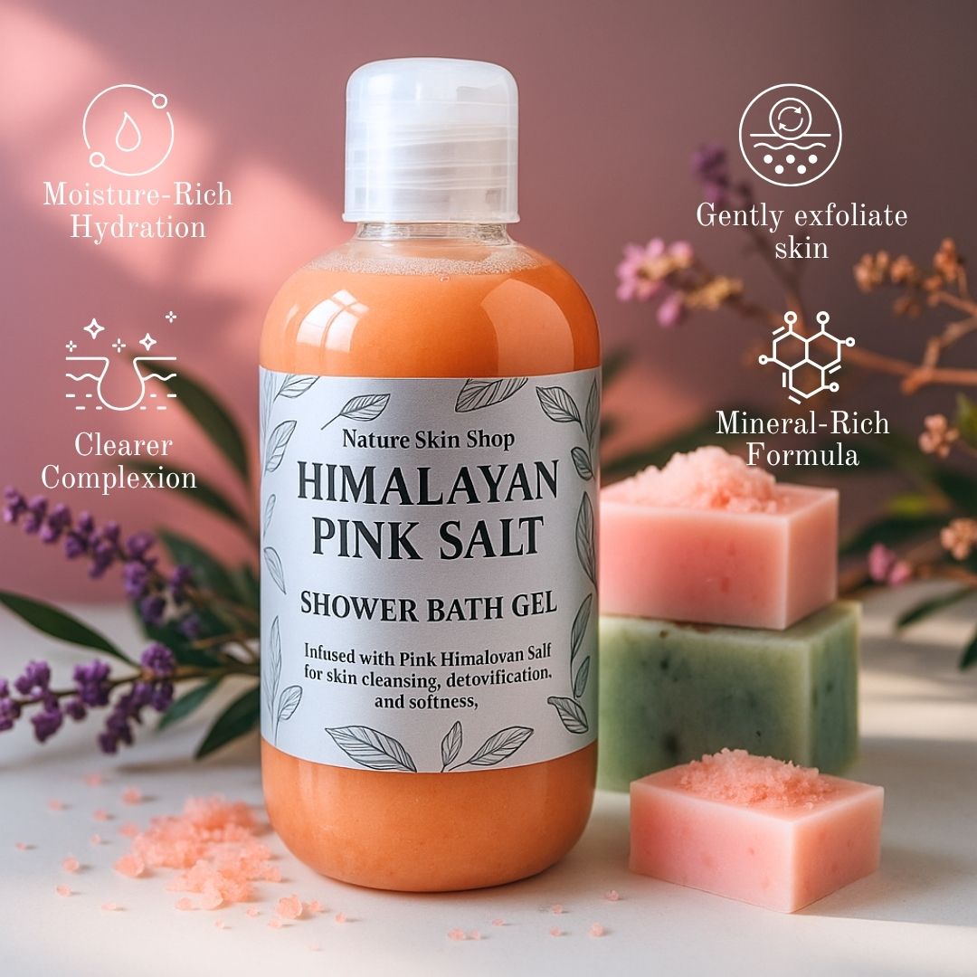 Himalayan Pink Salt Mineralizing Shower & Bath Gel